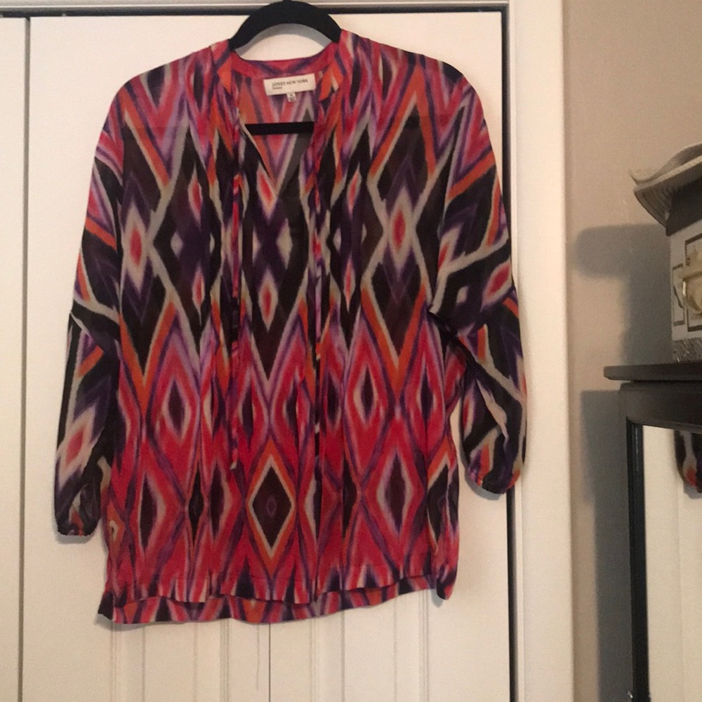 Sheer blouse